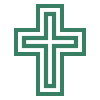 christian cross icon